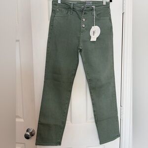 Ag Adriano Goldschmied Olive The Isabelle Button-Up